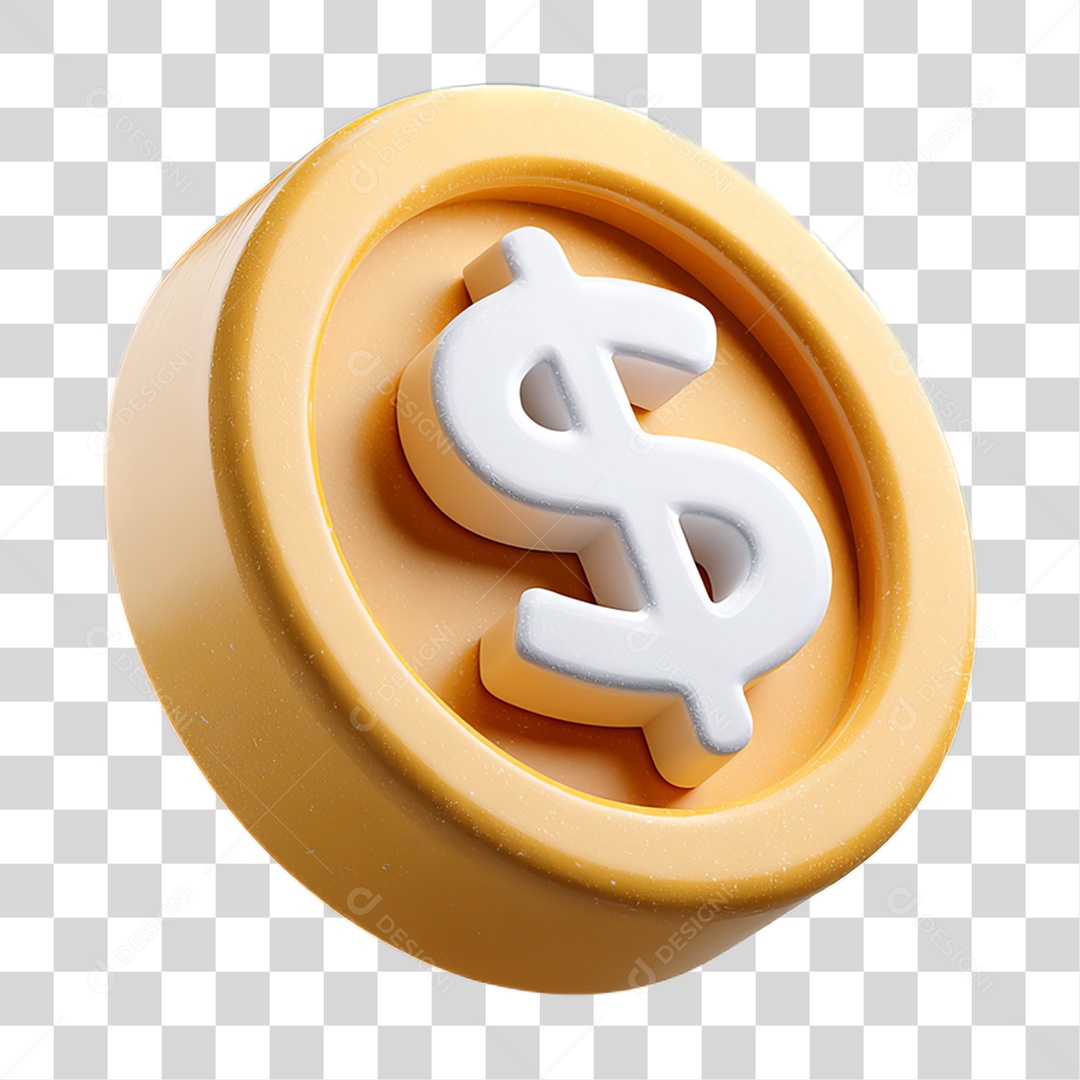 Ícone Símbolo Cifrão Dinheiro PNG Transparente