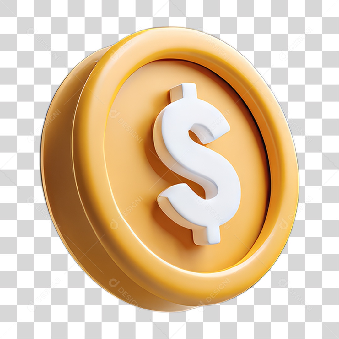 Ícone Símbolo Cifrão Dinheiro PNG Transparente