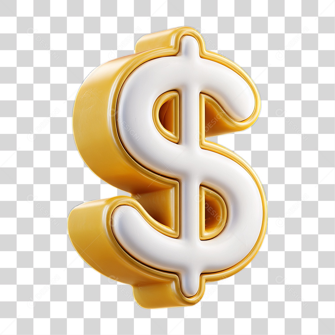 Ícone Símbolo Cifrão Dinheiro PNG Transparente