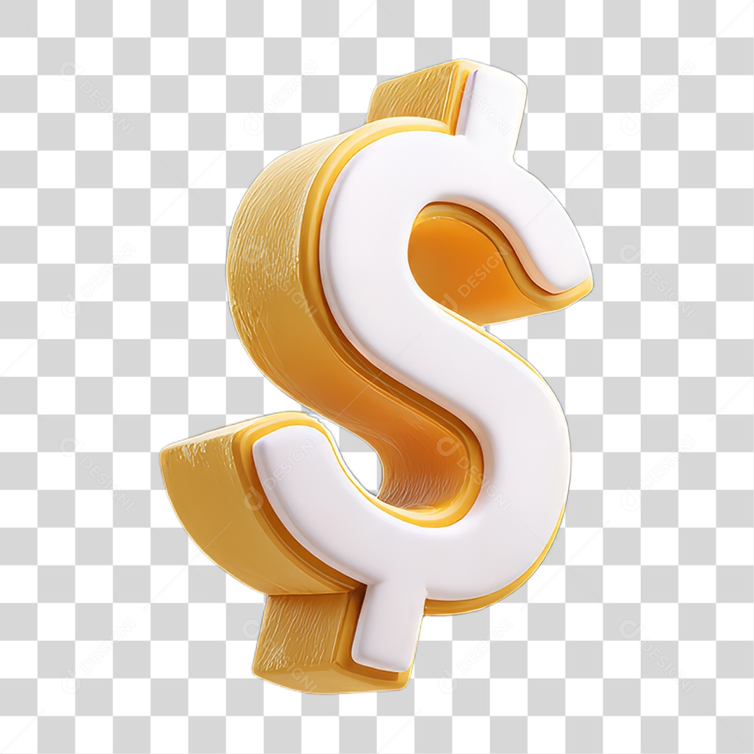 Ícone Símbolo Cifrão Dinheiro PNG Transparente