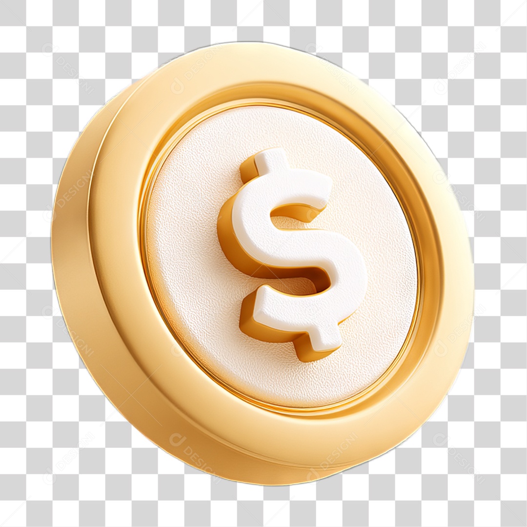 Ícone Símbolo Cifrão Dinheiro PNG Transparente