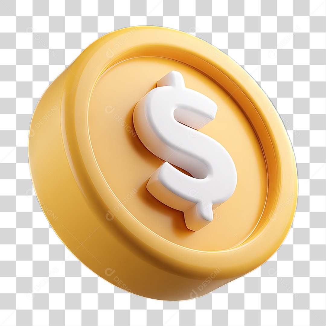 Ícone Símbolo Cifrão Dinheiro PNG Transparente