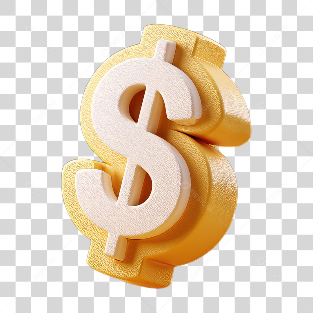 Ícone Símbolo Cifrão Dinheiro PNG Transparente