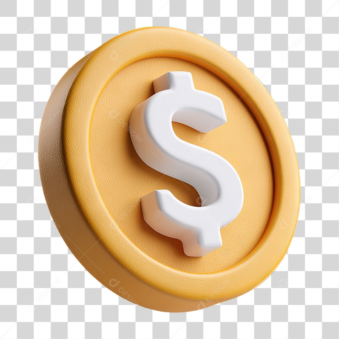 Ícone Símbolo Cifrão Dinheiro PNG Transparente