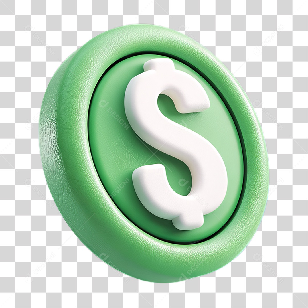 Ícone Símbolo Cifrão Dinheiro PNG Transparente