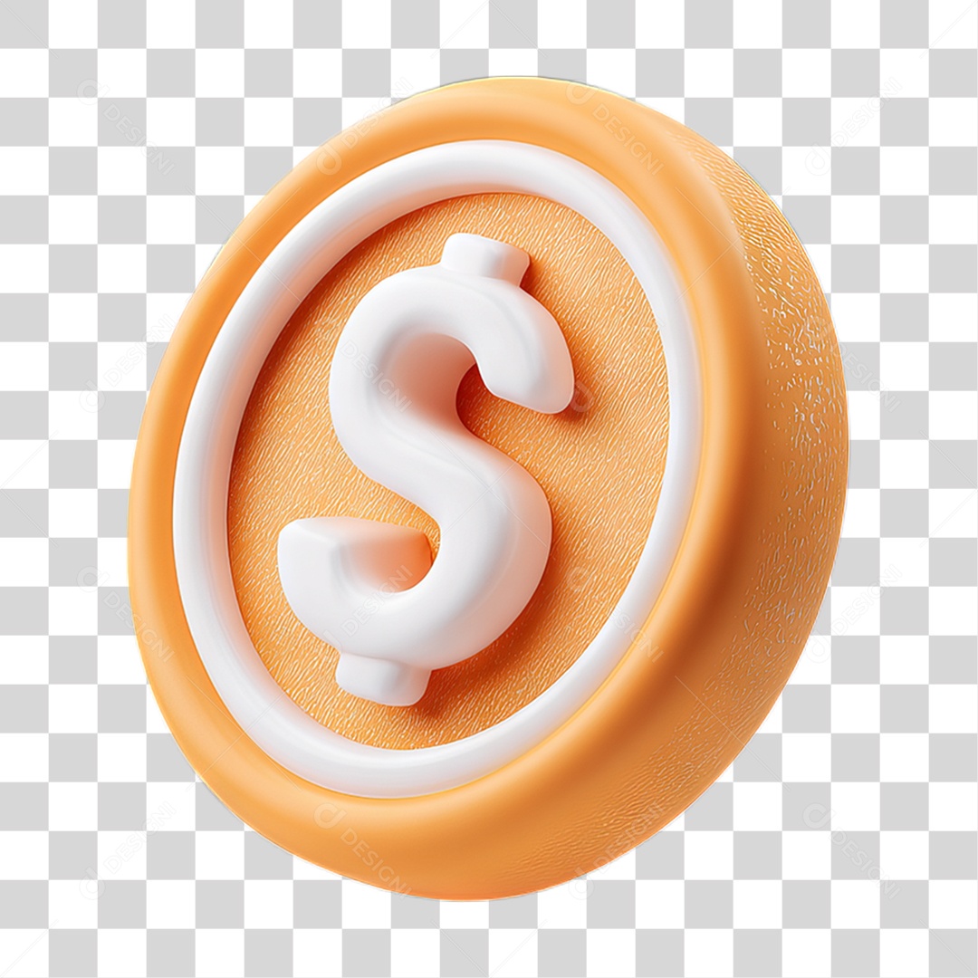 Ícone Símbolo Cifrão Dinheiro PNG Transparente