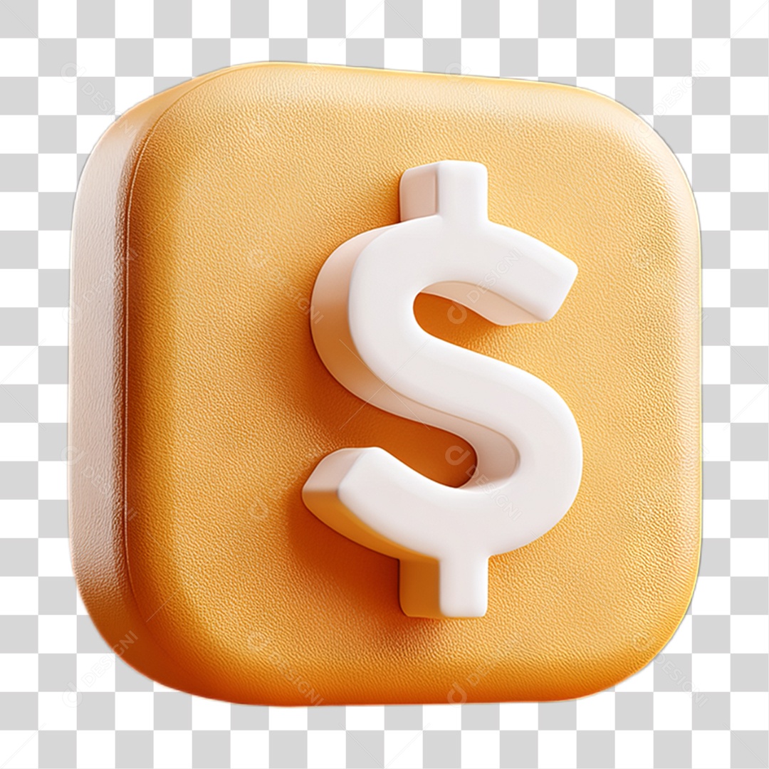 Ícone Símbolo Cifrão Dinheiro PNG Transparente