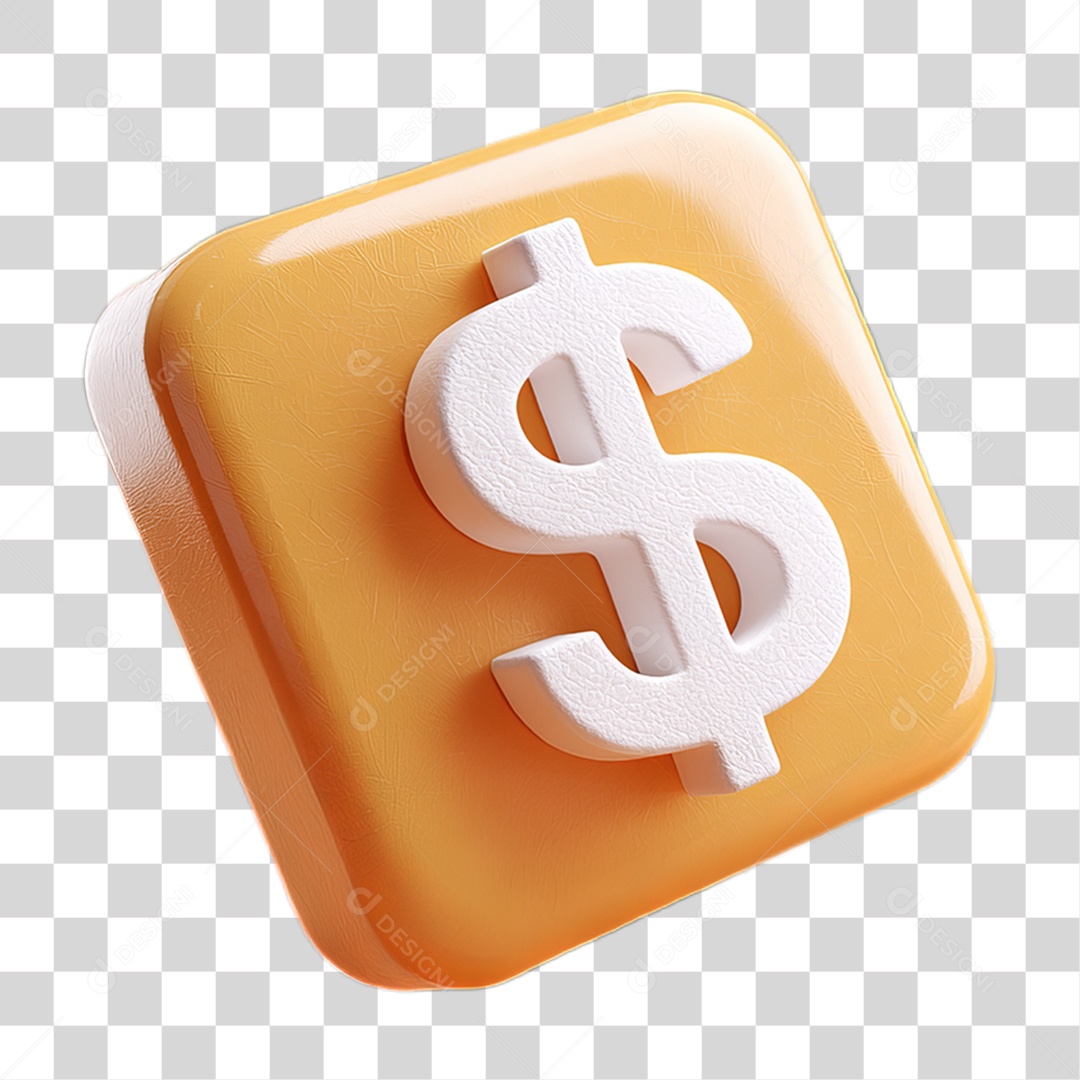 Ícone Símbolo Cifrão Dinheiro PNG Transparente