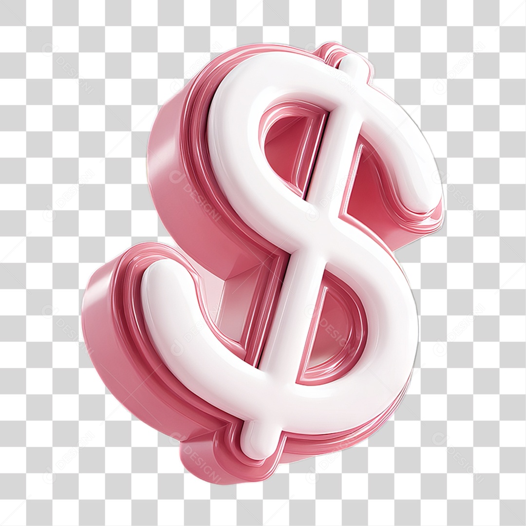 Ícone Símbolo Cifrão Dinheiro PNG Transparente