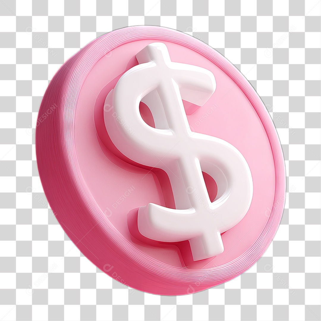 Ícone Símbolo Cifrão Dinheiro PNG Transparente