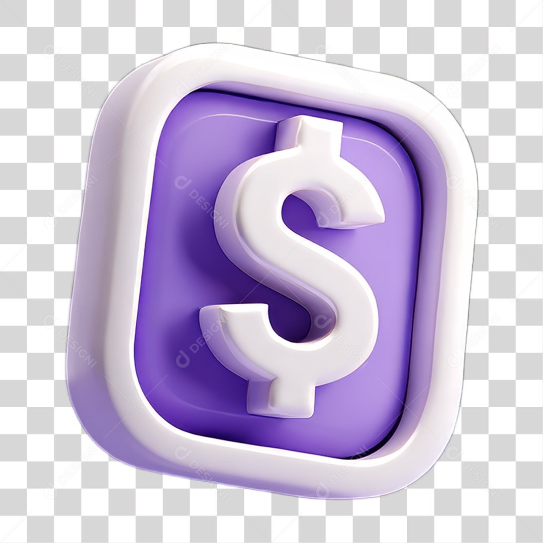 Ícone Símbolo Cifrão Dinheiro PNG Transparente