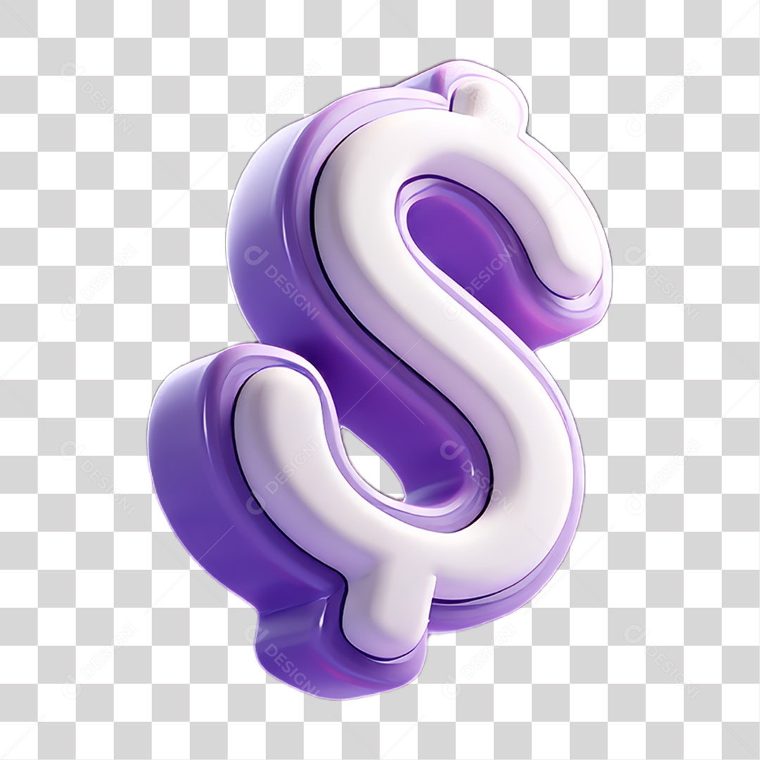 Ícone Símbolo Cifrão Dinheiro PNG Transparente