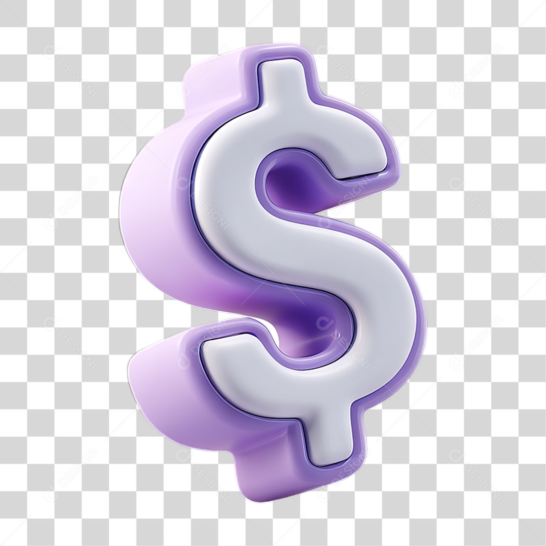 Ícone Símbolo Cifrão Dinheiro PNG Transparente