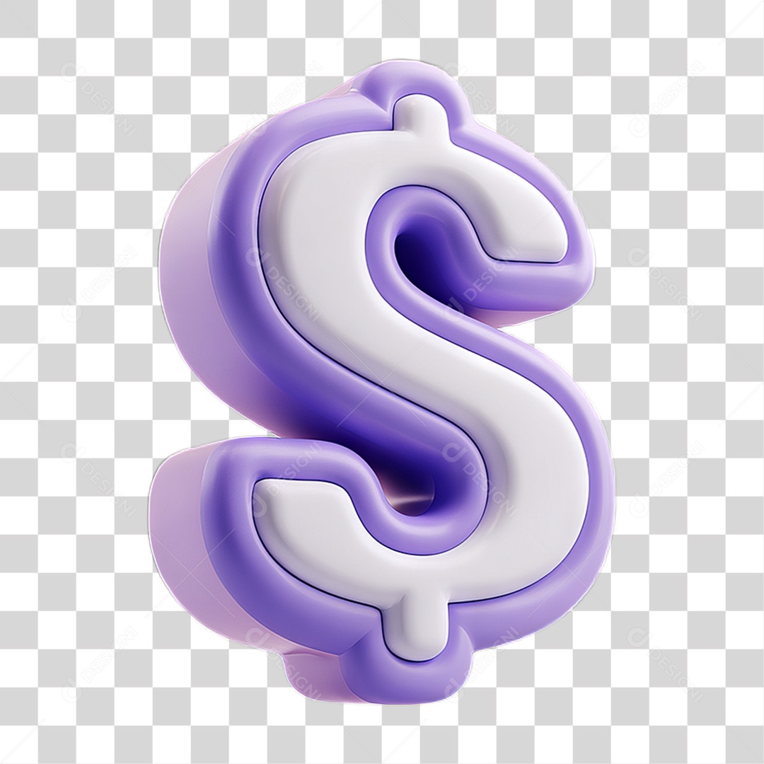 Ícone Símbolo Cifrão Dinheiro PNG Transparente