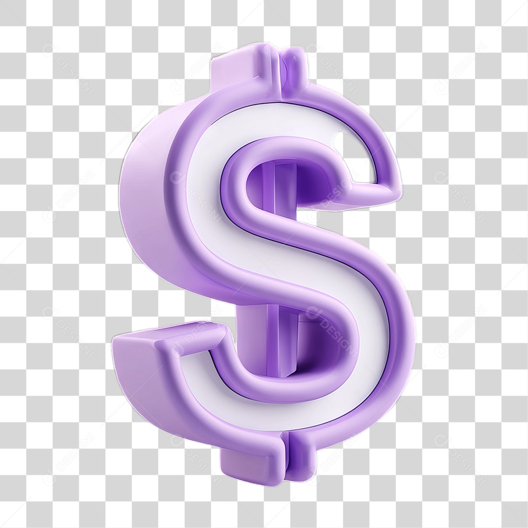 Ícone Símbolo Cifrão Dinheiro PNG Transparente