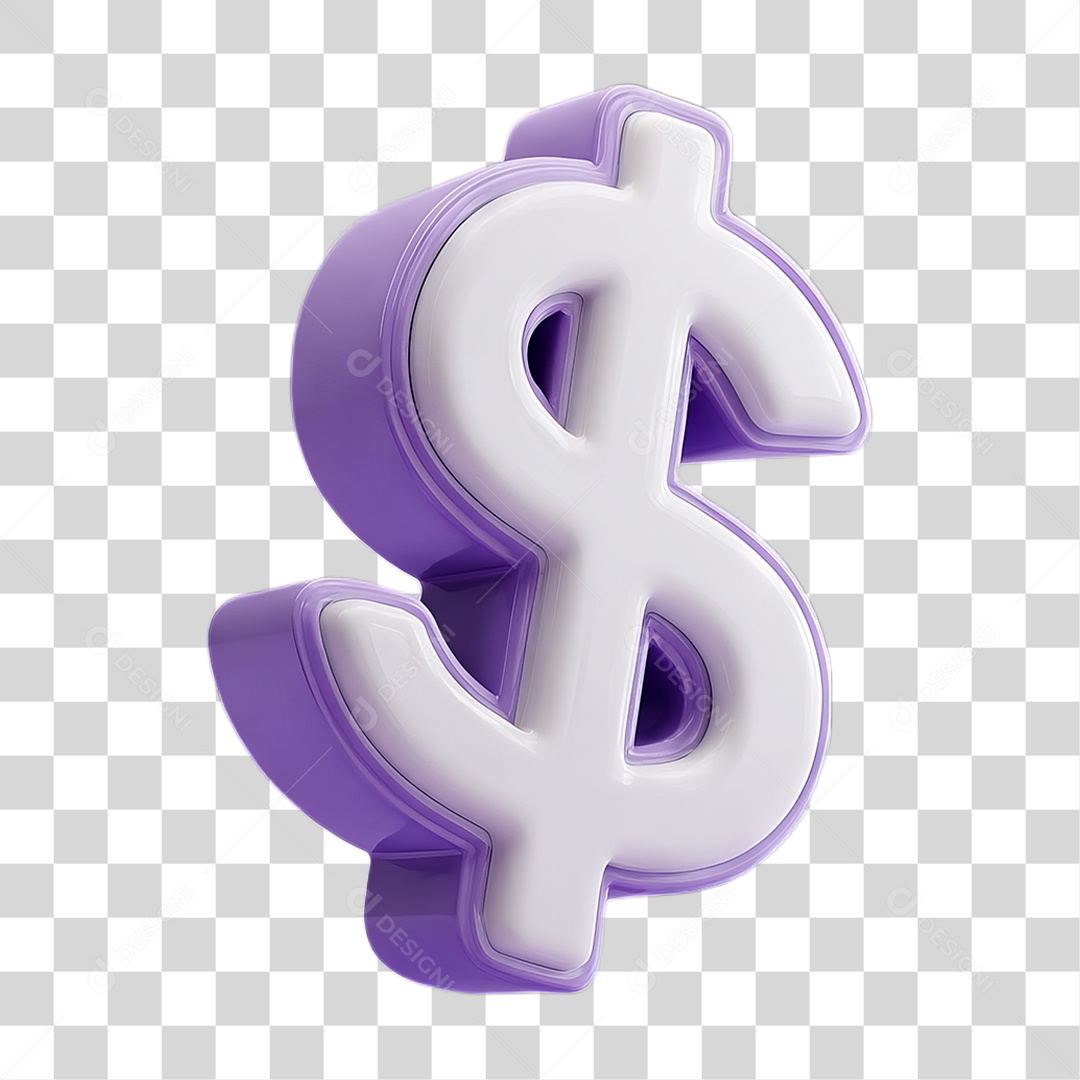 Ícone Símbolo Cifrão Dinheiro PNG Transparente