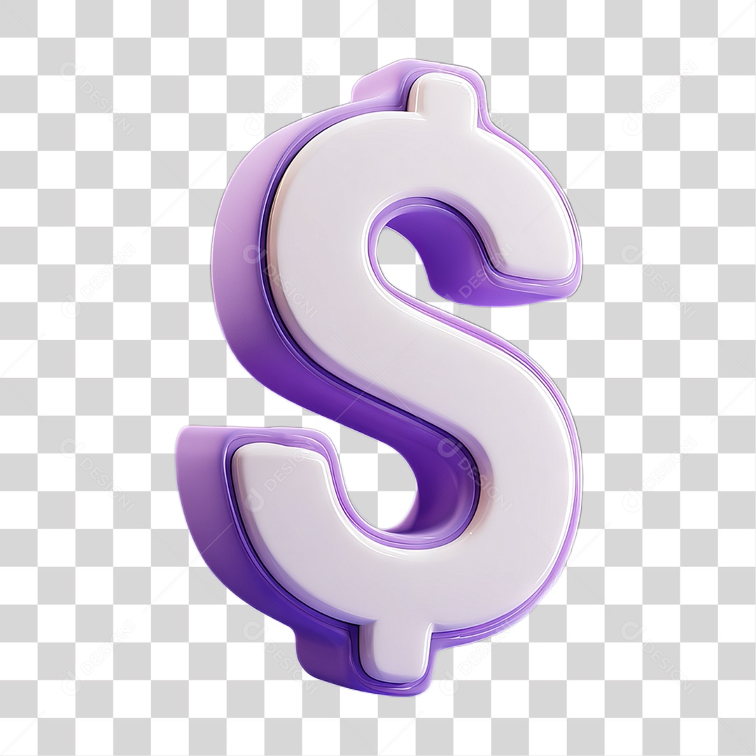 Ícone Símbolo Cifrão Dinheiro PNG Transparente