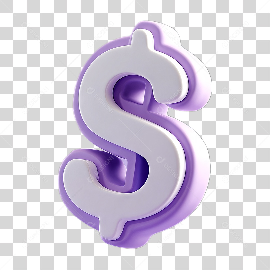 Ícone Símbolo Cifrão Dinheiro PNG Transparente