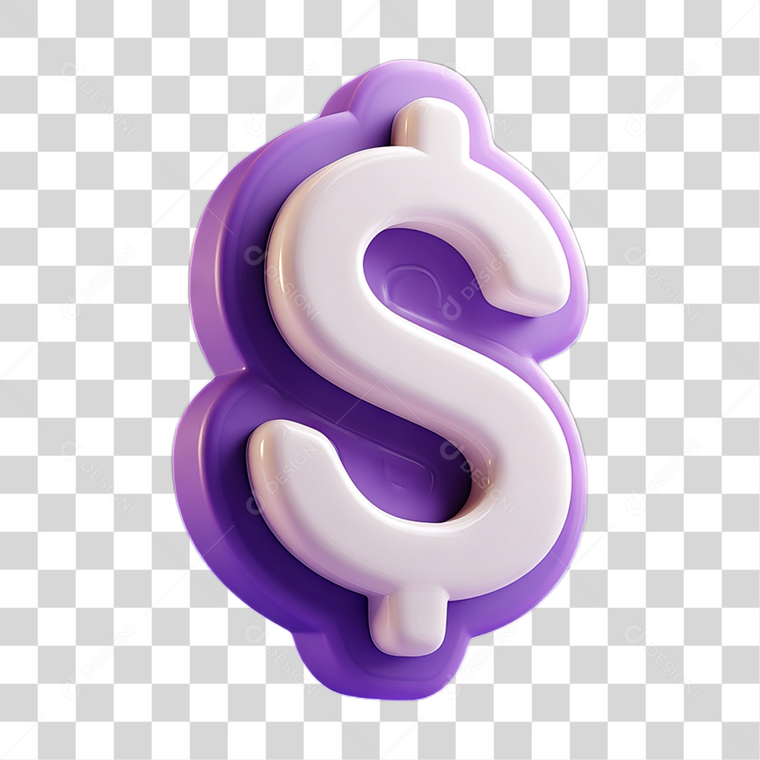 Ícone Símbolo Cifrão Dinheiro PNG Transparente