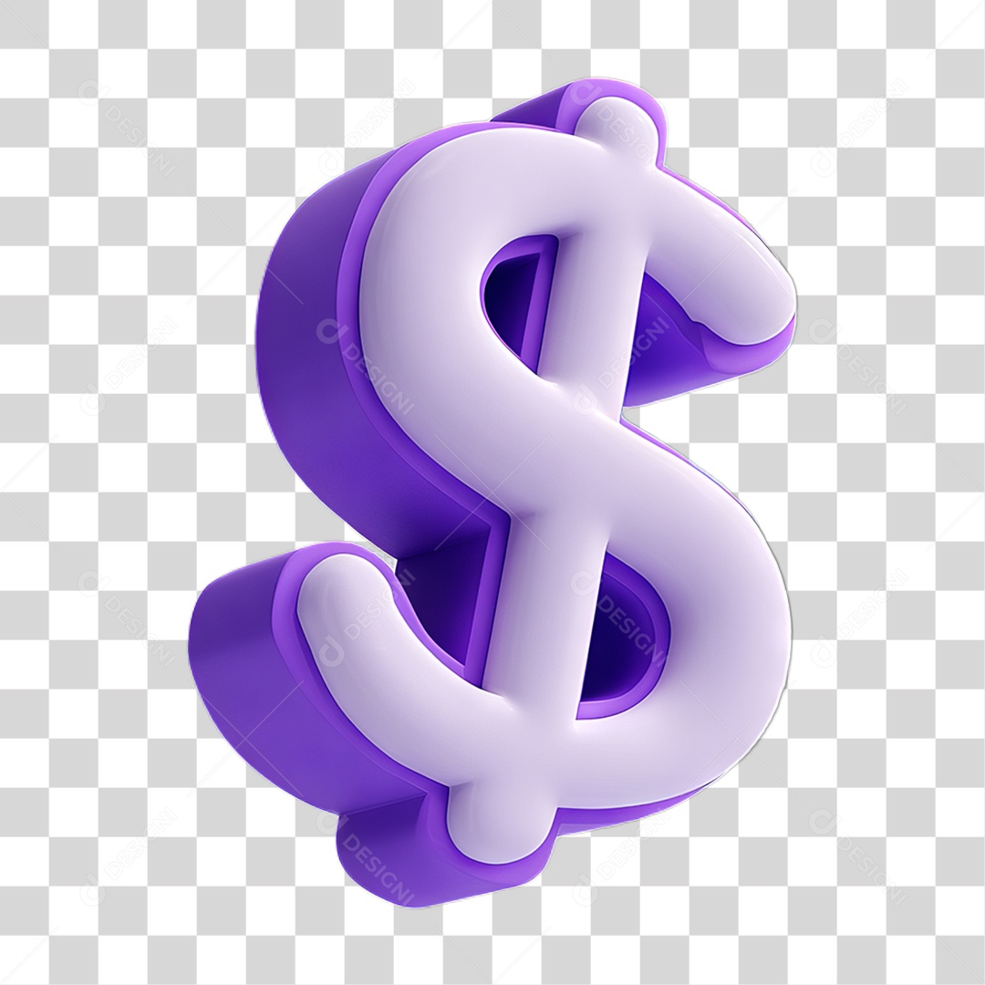 Ícone Símbolo Cifrão Dinheiro PNG Transparente