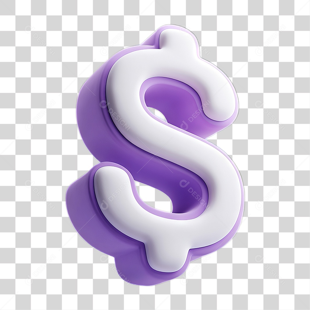 Ícone Símbolo Cifrão Dinheiro PNG Transparente