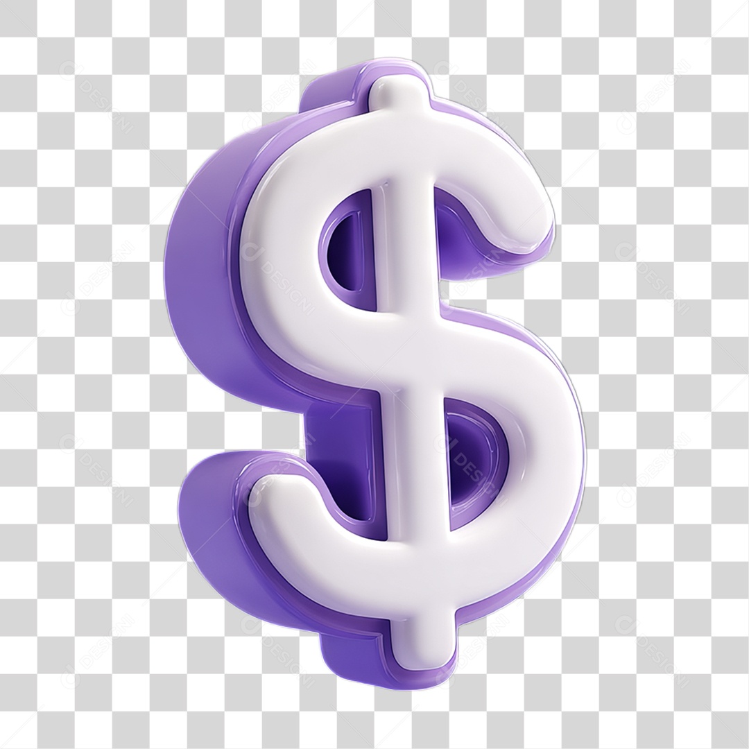 Ícone Símbolo Cifrão Dinheiro PNG Transparente