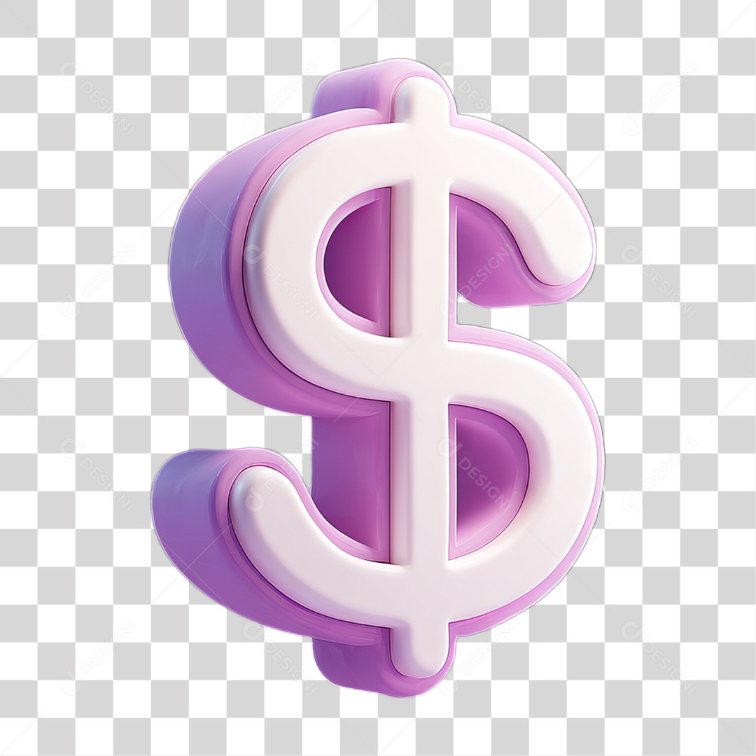 Ícone Símbolo Cifrão Dinheiro PNG Transparente