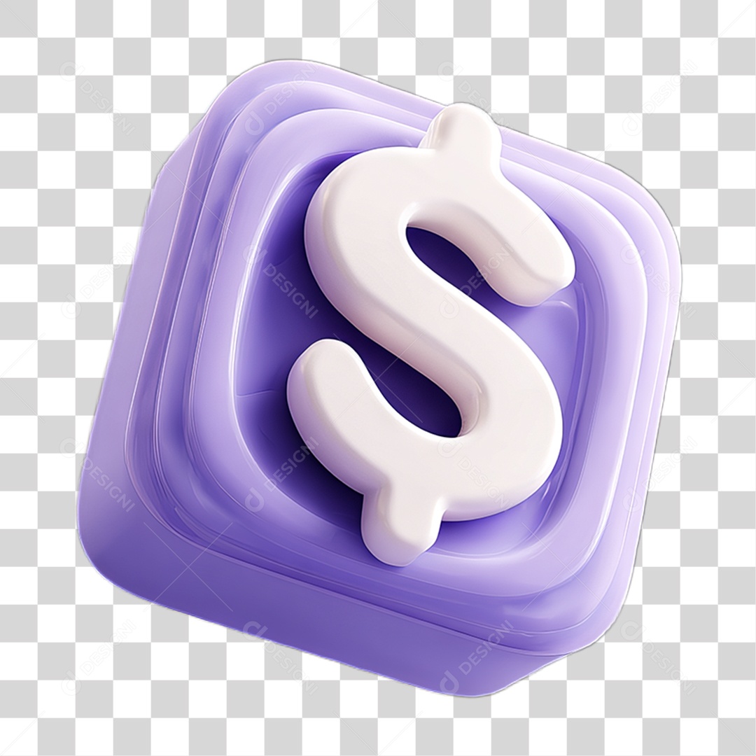 Ícone Símbolo Cifrão Dinheiro PNG Transparente