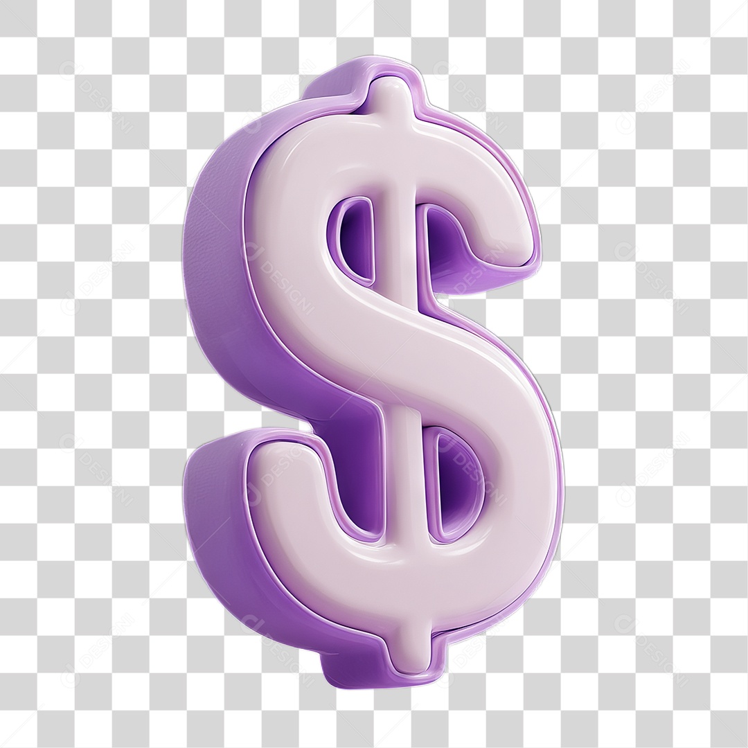 Ícone Símbolo Cifrão Dinheiro PNG Transparente