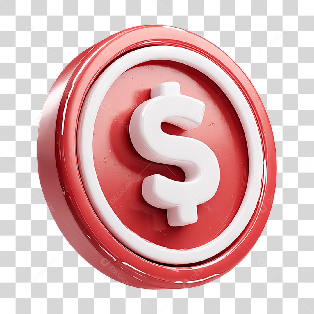 Ícone Símbolo Cifrão Dinheiro PNG Transparente