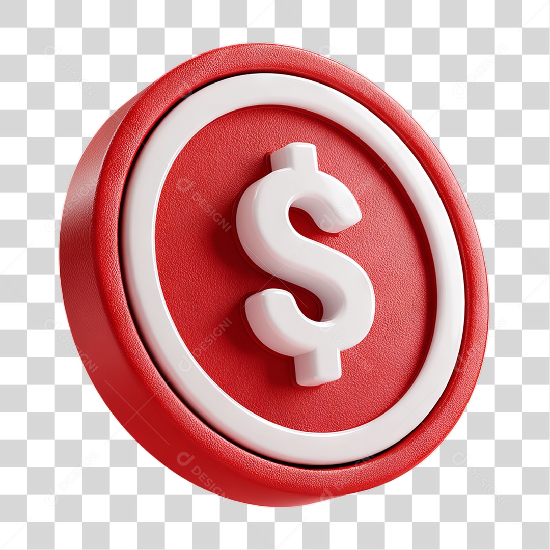 Ícone Símbolo Cifrão Dinheiro PNG Transparente