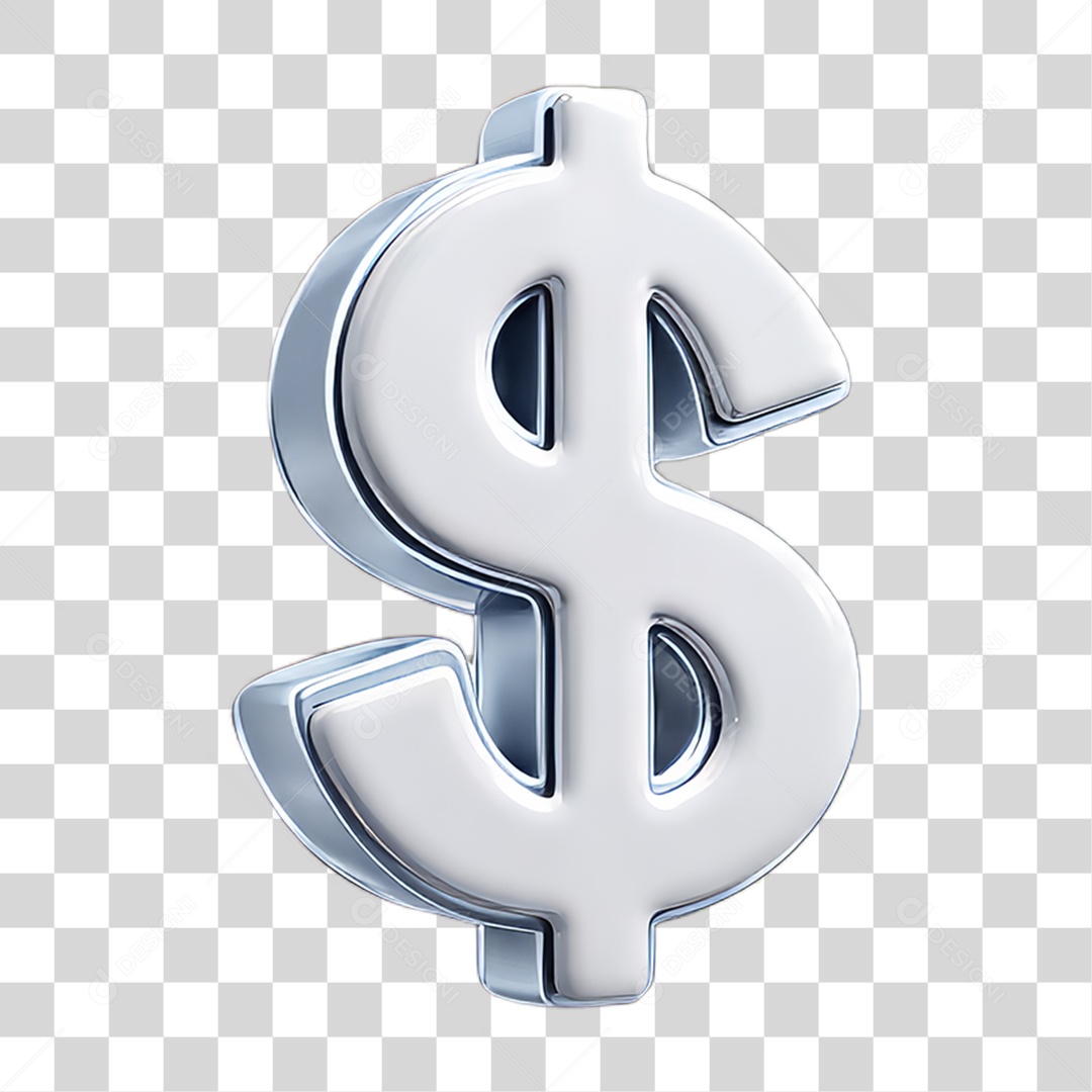 Ícone Símbolo Cifrão Dinheiro PNG Transparente