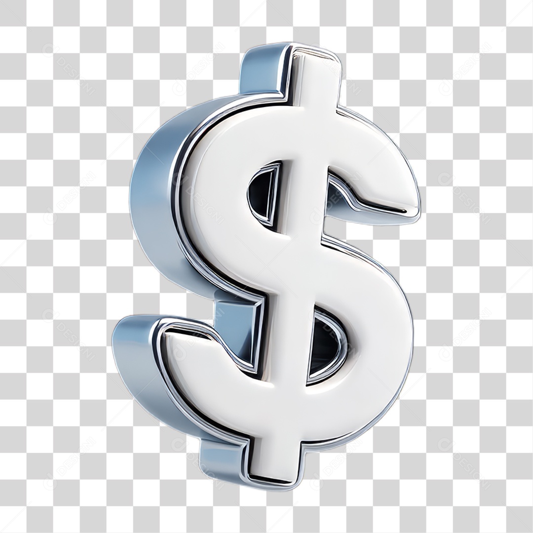 Ícone Símbolo Cifrão Dinheiro PNG Transparente