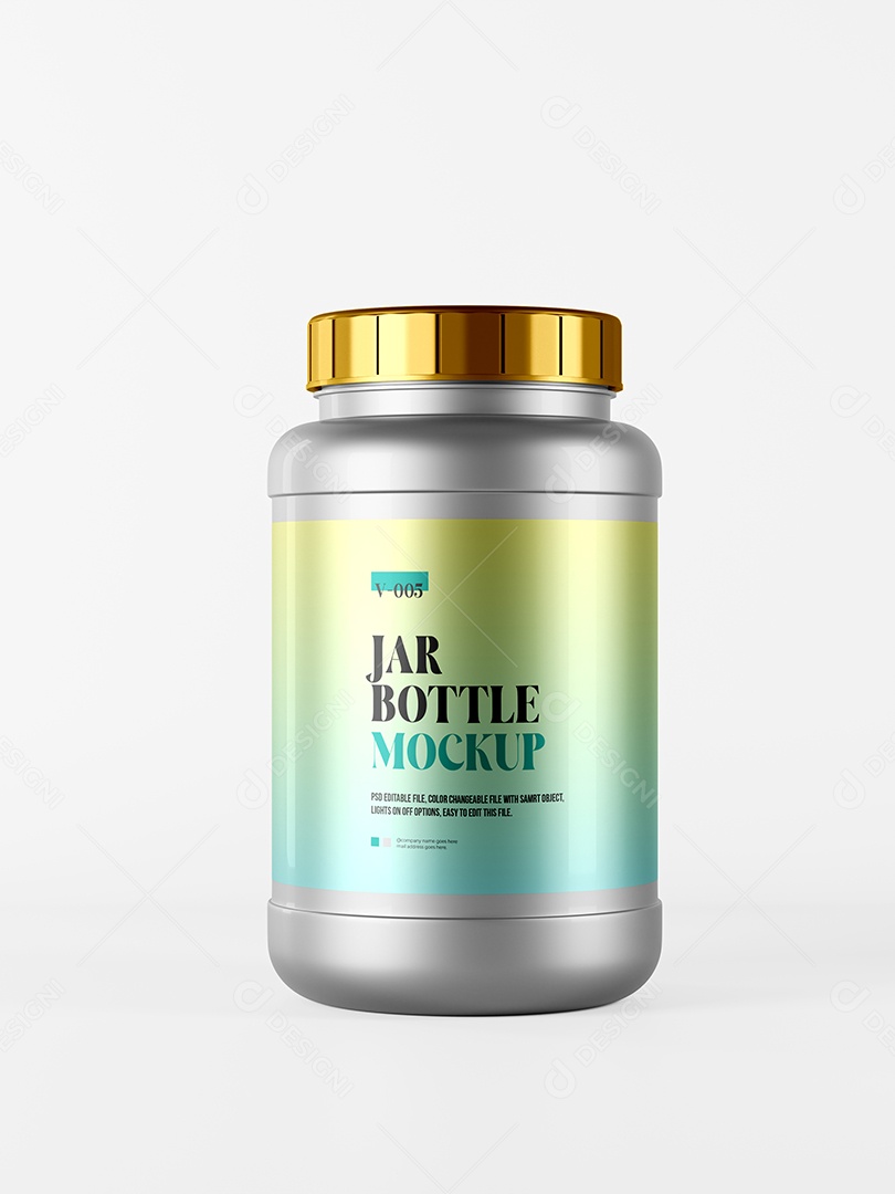 Mockup de Pote PSD Editável