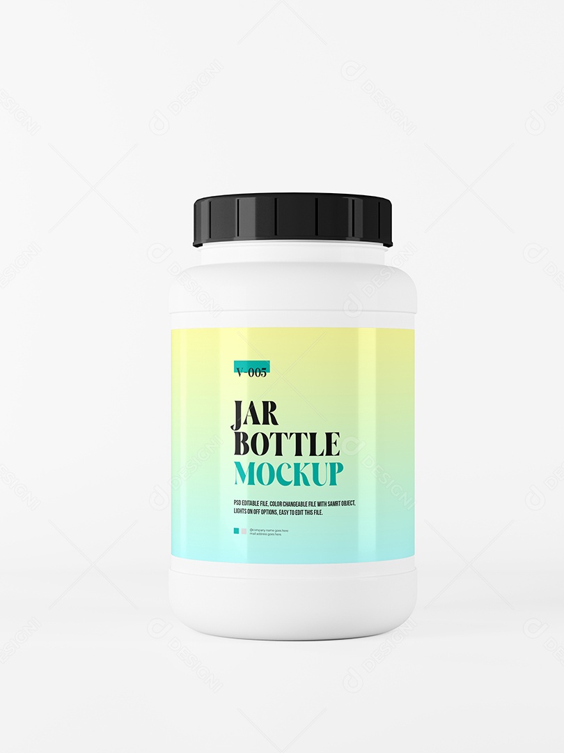 Mockup de Pote PSD Editável