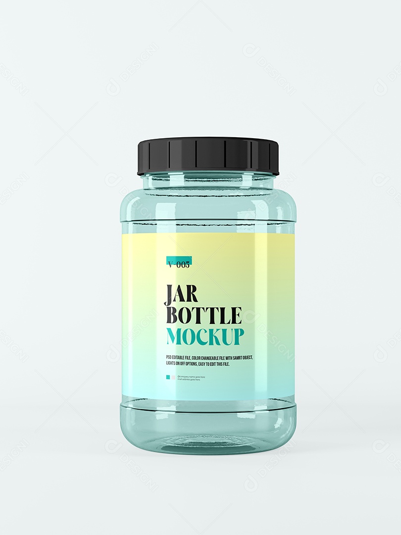 Mockup de Pote PSD Editável
