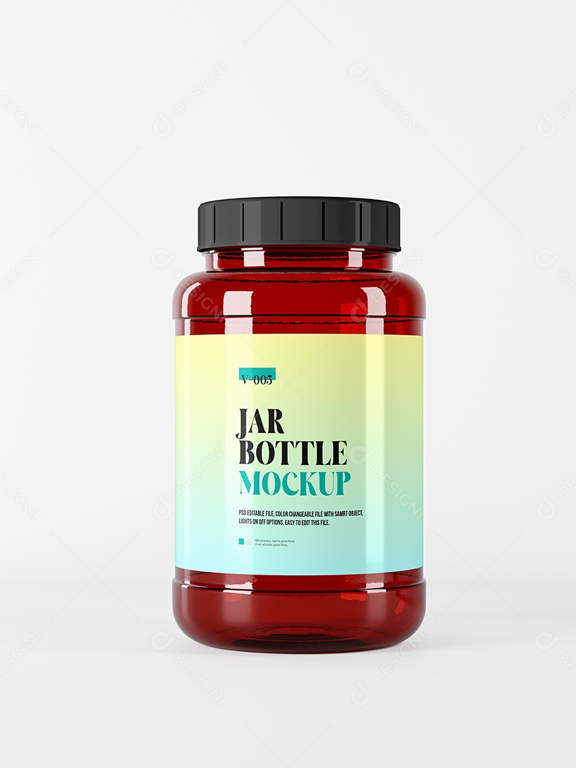 Mockup de Pote PSD Editável