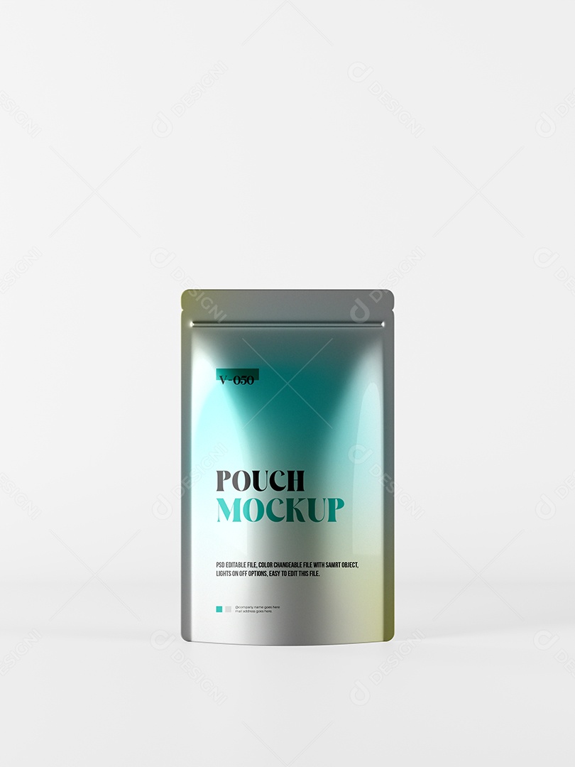 Sachê Mockup PSD Editável