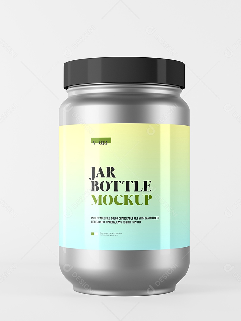 Mockup de Pote PSD Editável