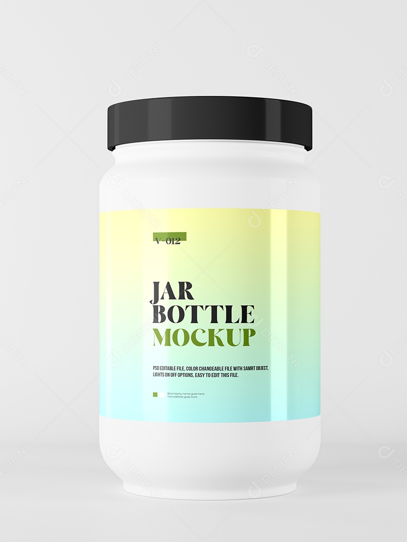 Mockup de Pote PSD Editável