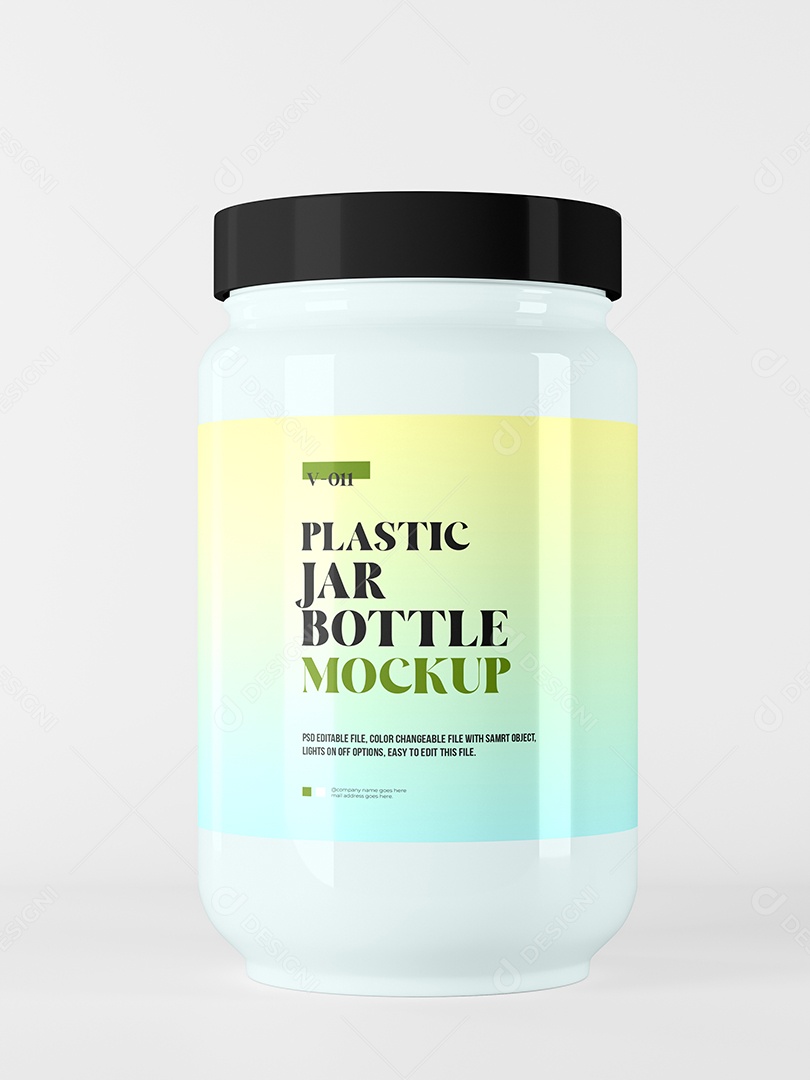 Mockup de Pote PSD Editável
