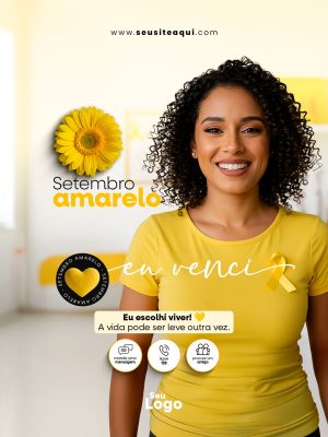 Setembro Amarelo Social Media PSD Editável