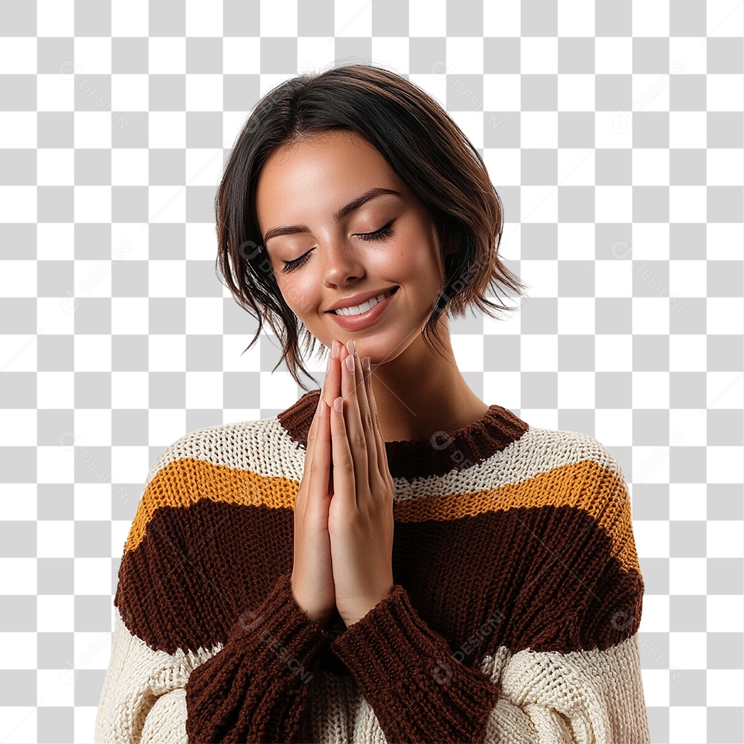 Foto Mulher Modelo PNG Transparente