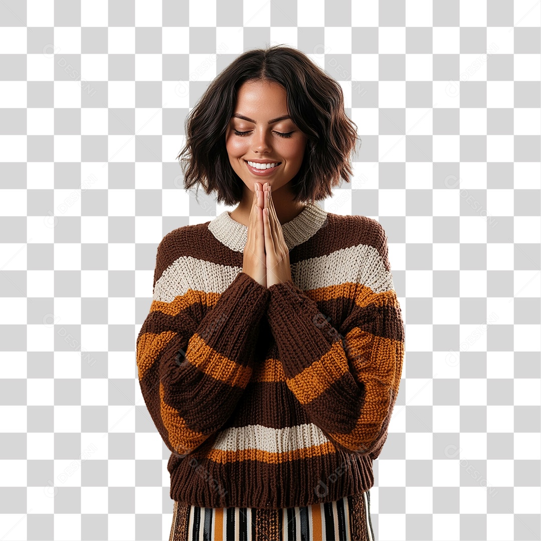 Foto Mulher Modelo PNG Transparente