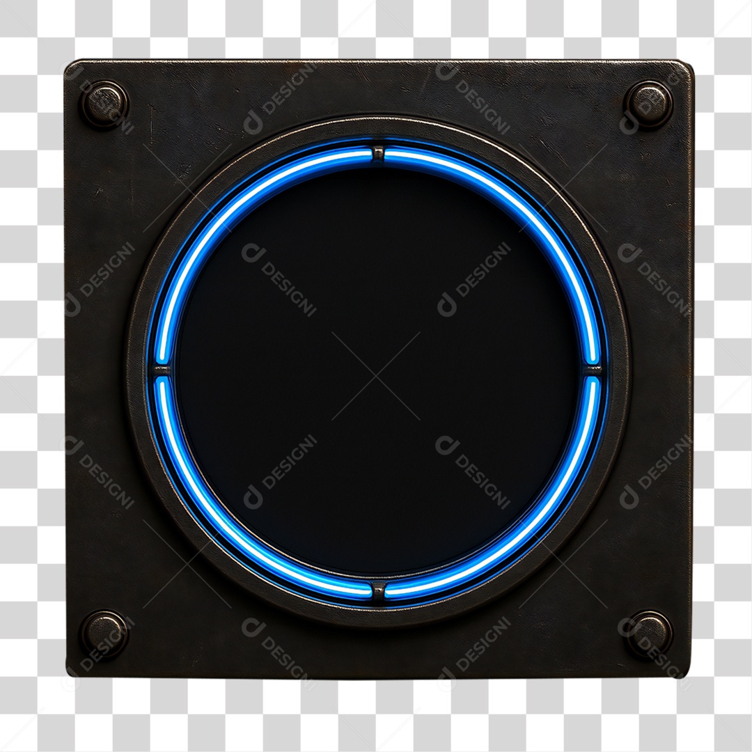 Placa de Metal PNG Transparente
