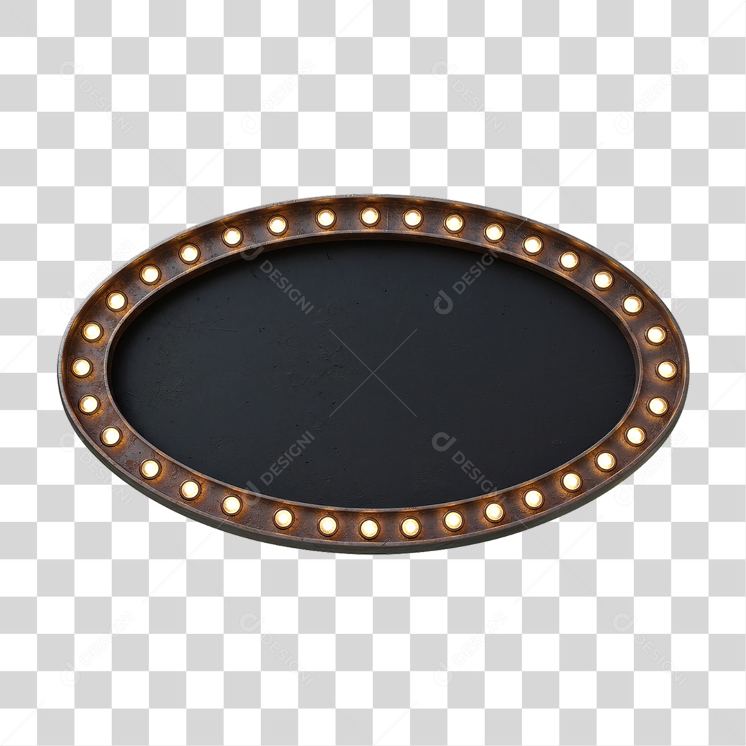 Placa de Metal PNG Transparente