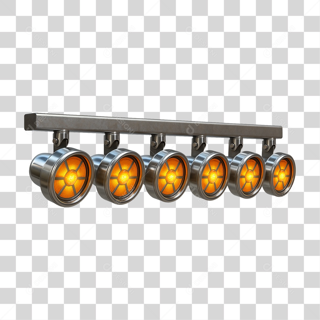 Holofotes Luzes Led PNG Transparente