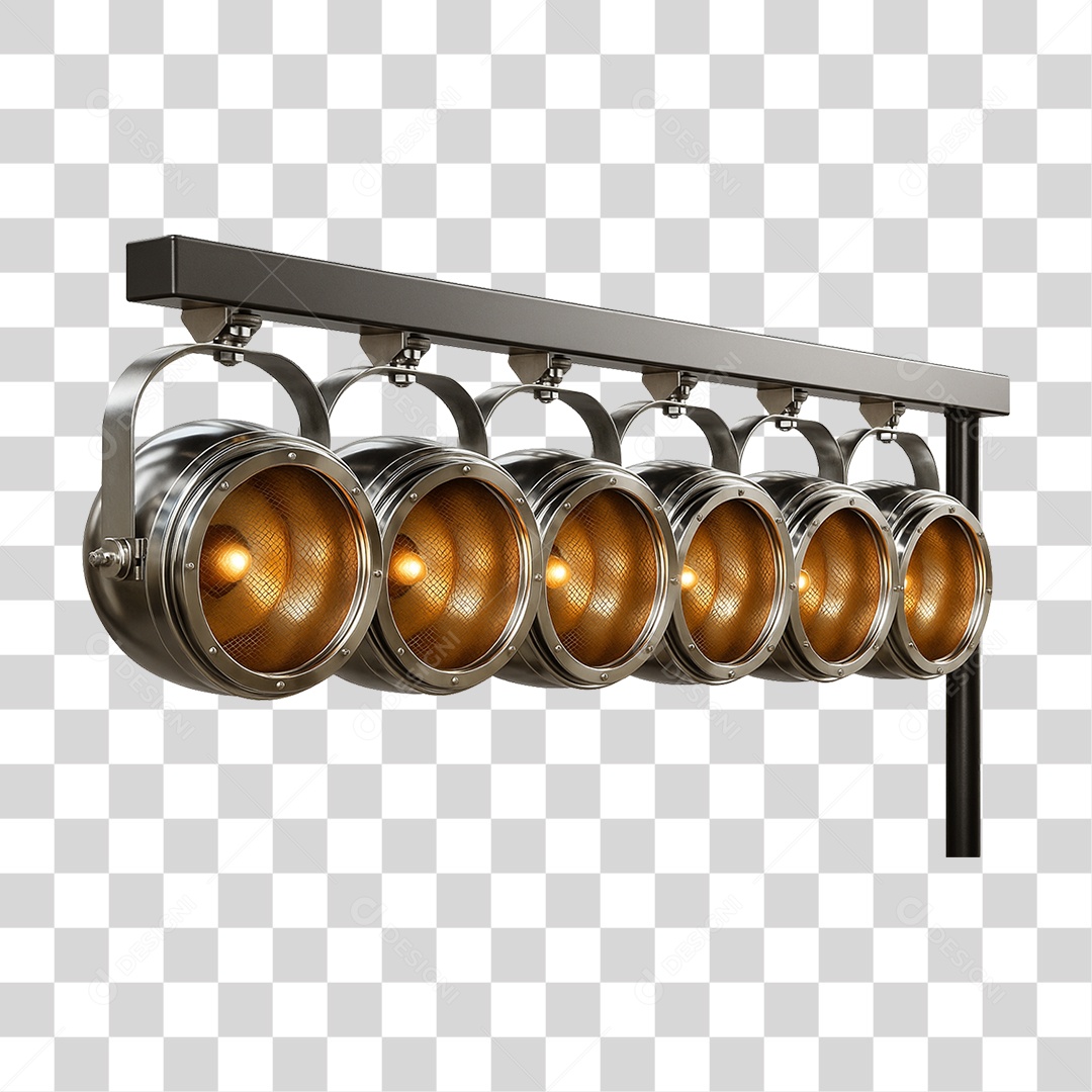 Holofotes Luzes Led PNG Transparente