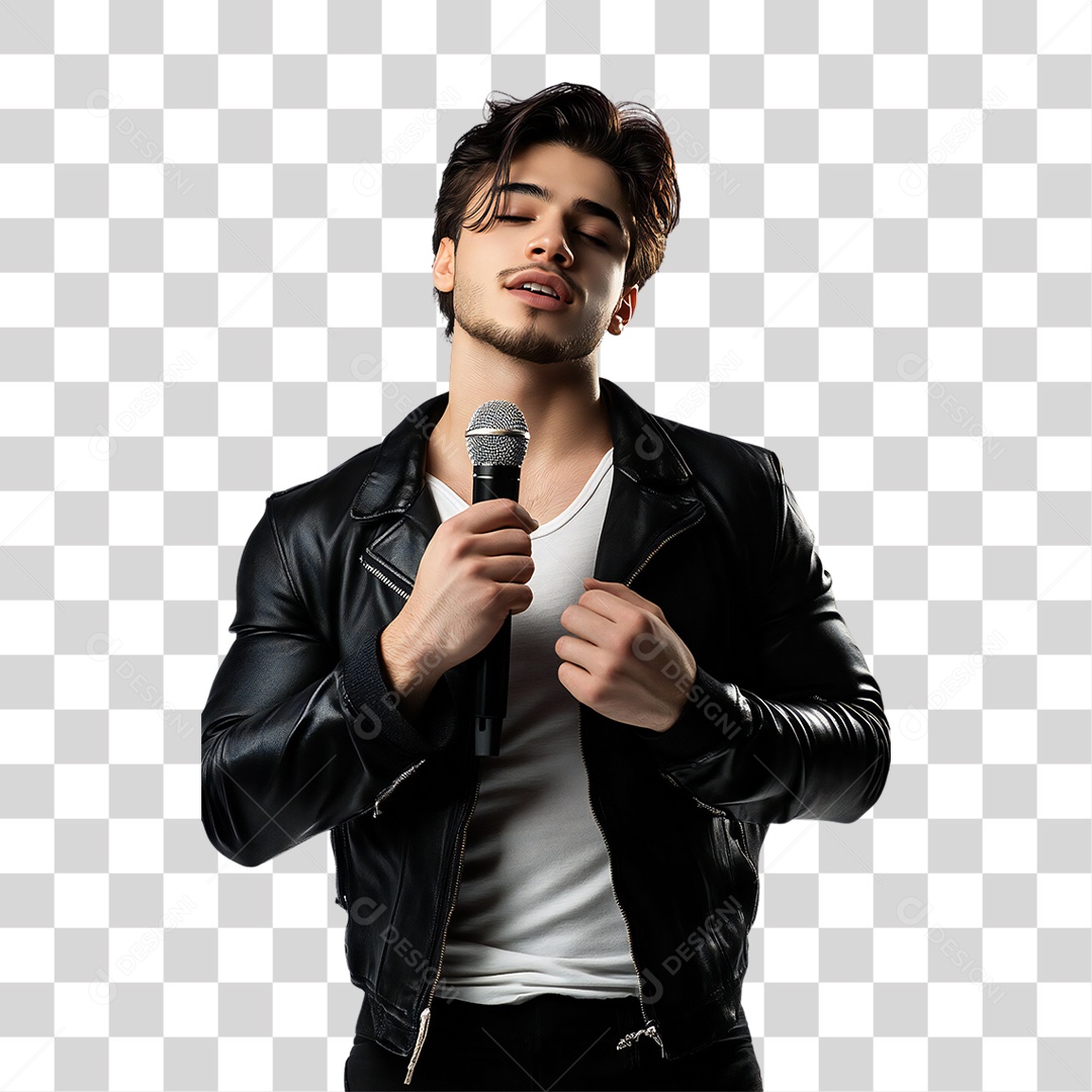 Modelo Foto Artista PNG Transparente