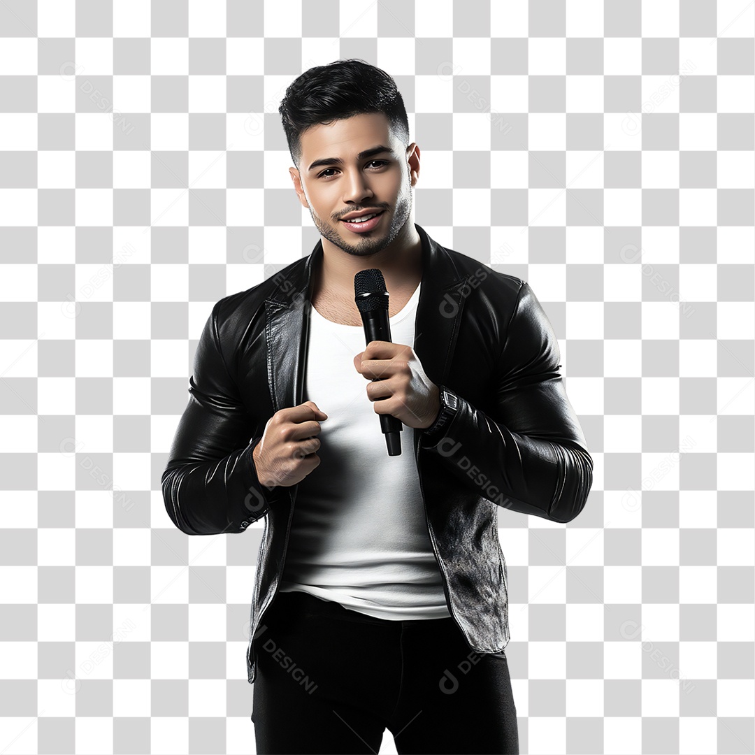 Modelo Foto Artista PNG Transparente